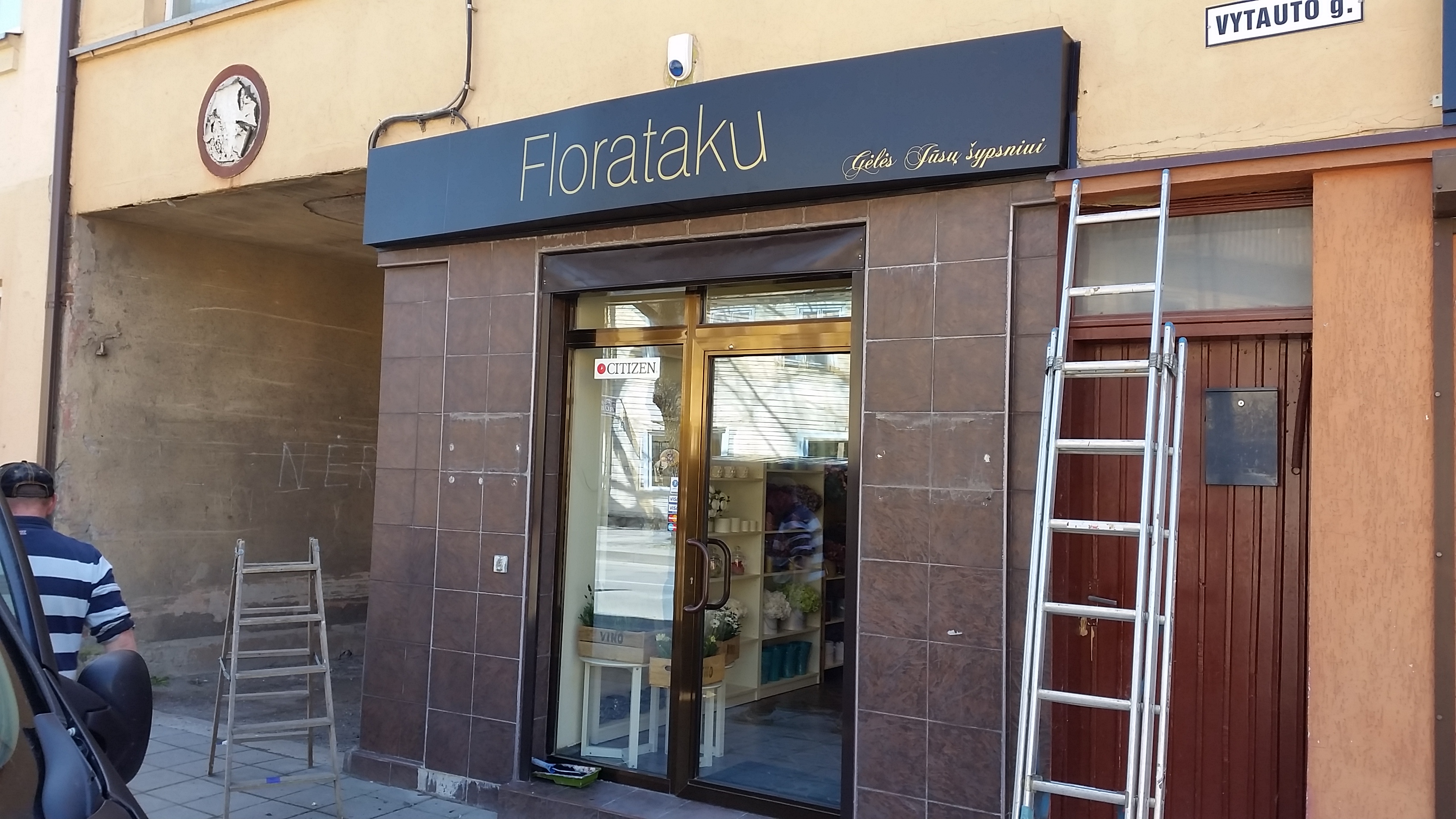 Reklamos montavimas